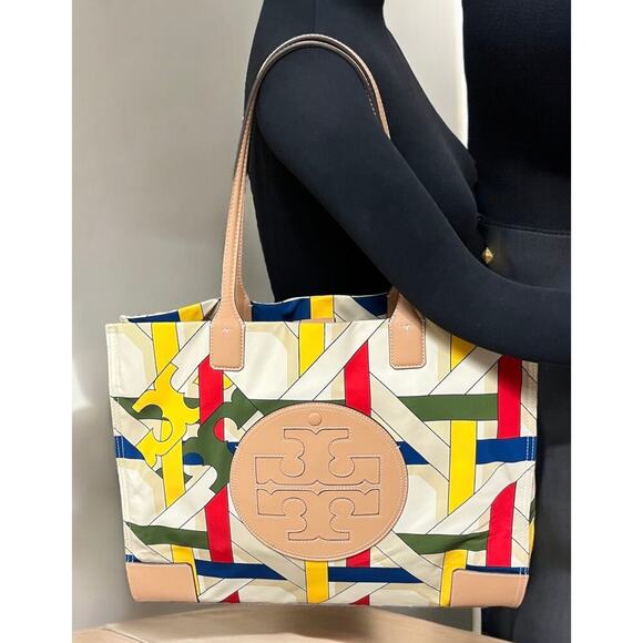 Tory Burch Ella Printed Tote Bag - Picture 6 of 11